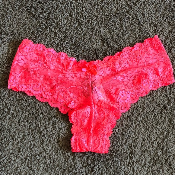 Victoria's Secret Other - 💕Neon Coral Victoria’s Secret Cheeky, Size S💕